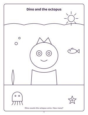 Dino and the octopus